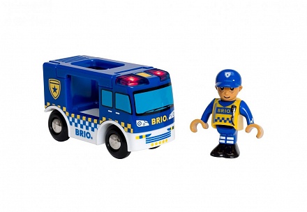 Фургон Полиция, 2 элемента, свет 